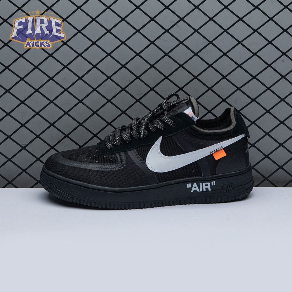 Nike Air Force 1 Low Off-White Black White AO4606 001 Unisex
