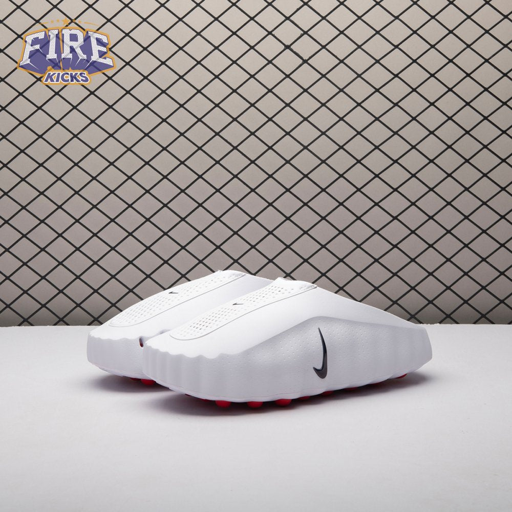 Nike Mind 001 Slide White Speed Red HQ4307-101 Unisex（Size Up Recommended）