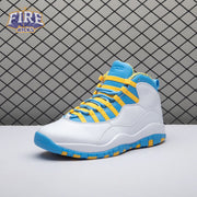 Air Jordan 10 OG Blue White Men's