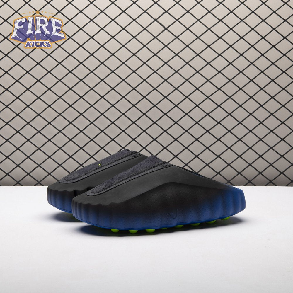 Nike Mind 001 Flyknit Slide Hyper Royal Black IR2175-400 Unisex（Size Up Recommended）