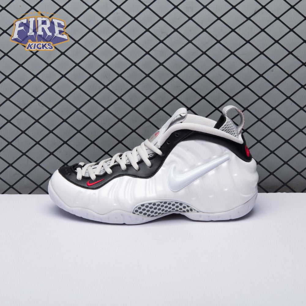 Nike Air Foamposite Pro White Black University Red 624041-103 Men's