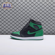 Jordan 1 Retro High Pine Green Black 555088-030 Men's