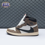 Travis Scott x Air Jordan 1 Retro High OG 'Mocha' Unisex