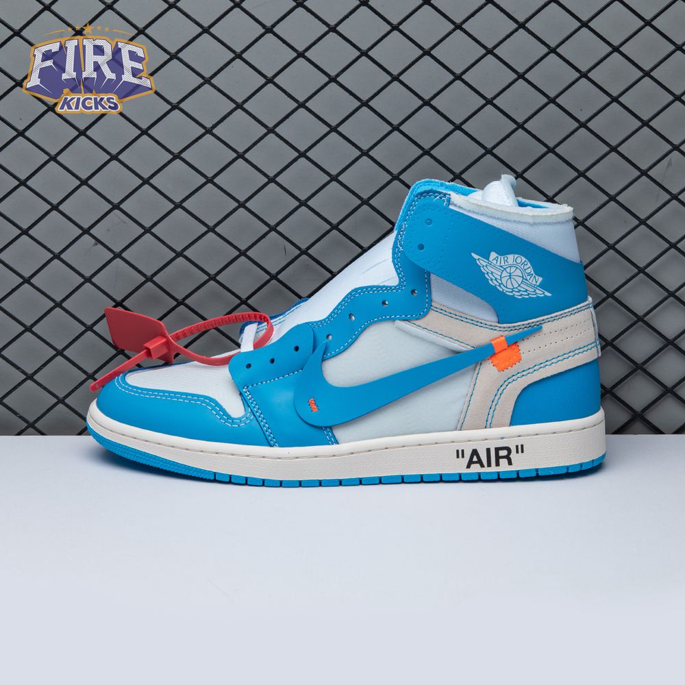 Off-White x Air Jordan 1 Retro High OG 'UNC' Unisex