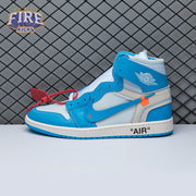 Off-White x Air Jordan 1 Retro High OG 'UNC' Unisex