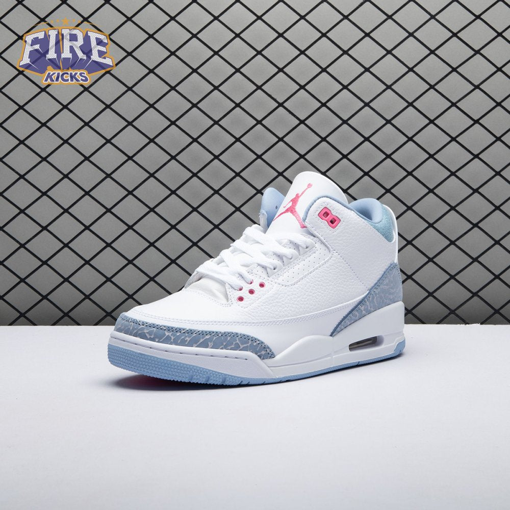 Jordan 3 Retro White Cobalt Bliss (GS) HQ0784-101 Unisex