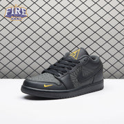 Jordan 1 Low Black Elephant Print IM6568-010 Unisex