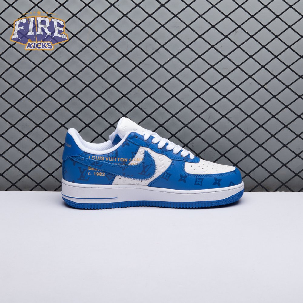 Nike Air Force 1 Low By Virgil Abloh White Royal Unisex
