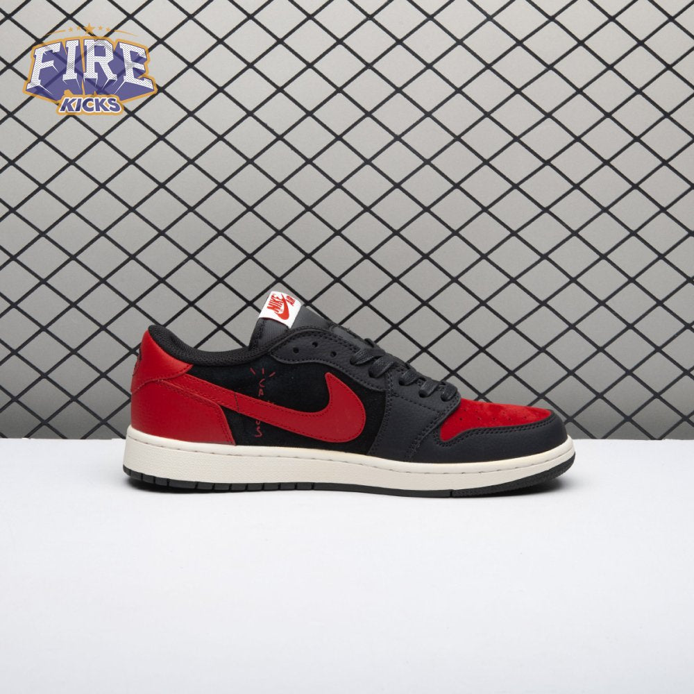Travis Scott x Air Jordan 1 Low Bred Unisex