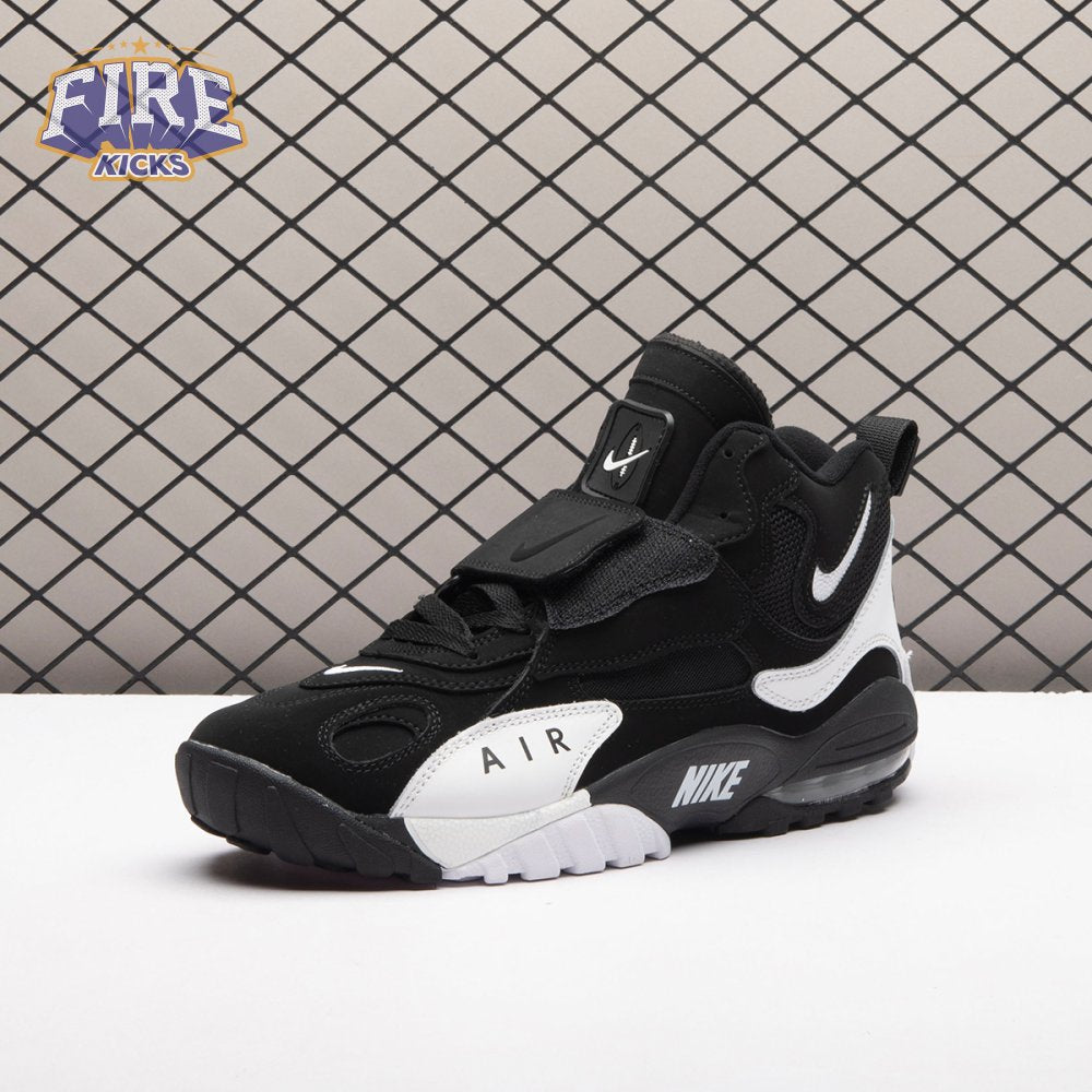 Nike Air Max Speed Turf Black White Voltage Yellow 525225-011 Unisex