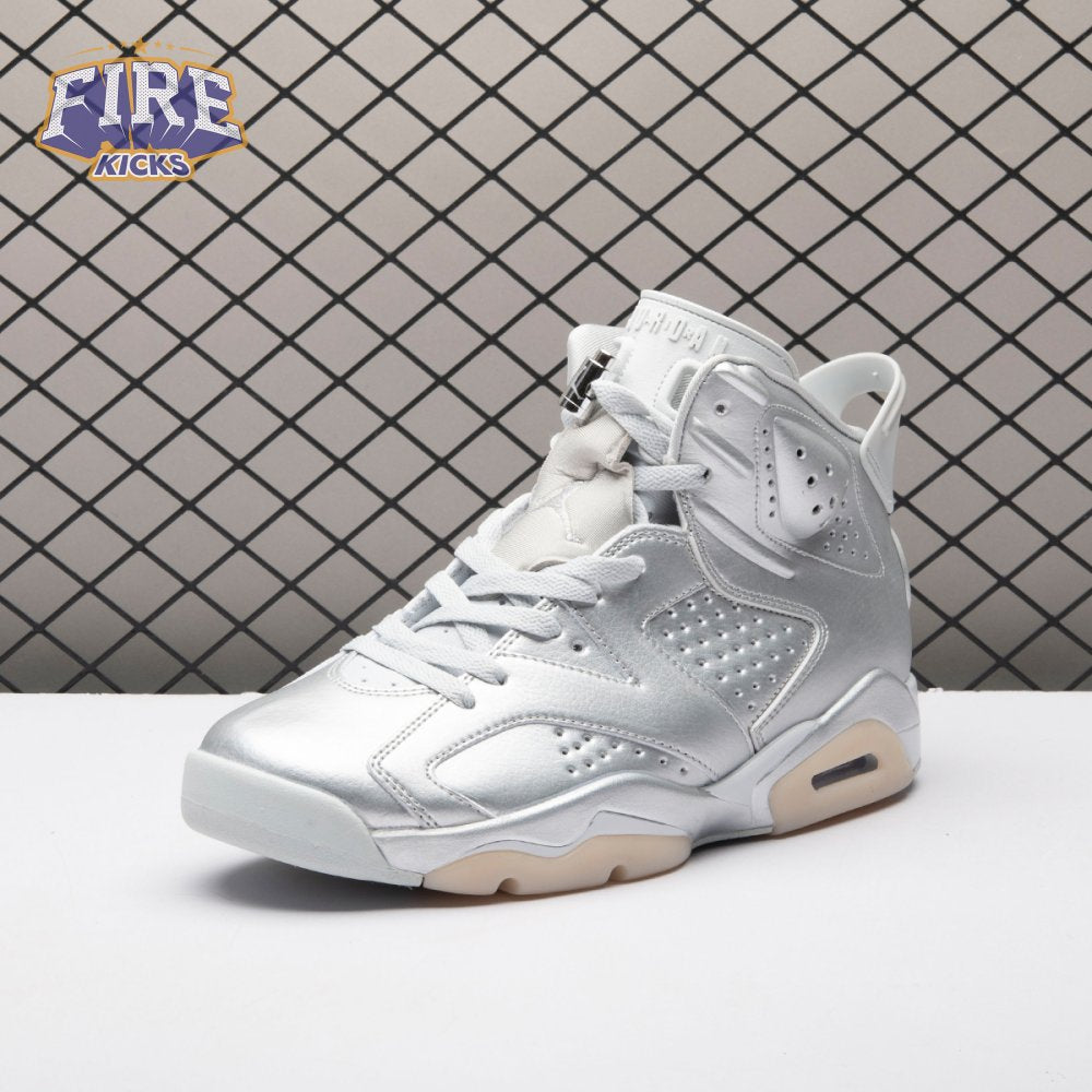 Jordan 6 Retro PSG Paris Saint-Germain Silver IQ5135-001 Men's