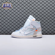 Off-White x Air Jordan 1 Retro High OG BG 'White' 2018 Unisex