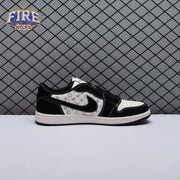 Travis Scott x Fragment Design x Air Jordan 1 Low OG SP Black Off White Grey LX1988-200 Unisex