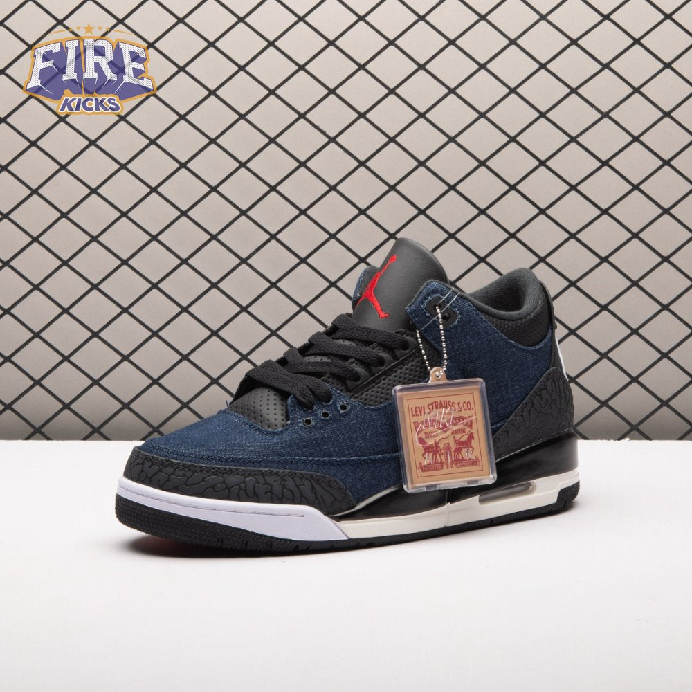 Jordan 3 Retro Levi's Indigo IH7959-400 Unisex