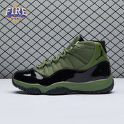 Air Jordan 11 Retro Army Green Black CT8012 300 Men's