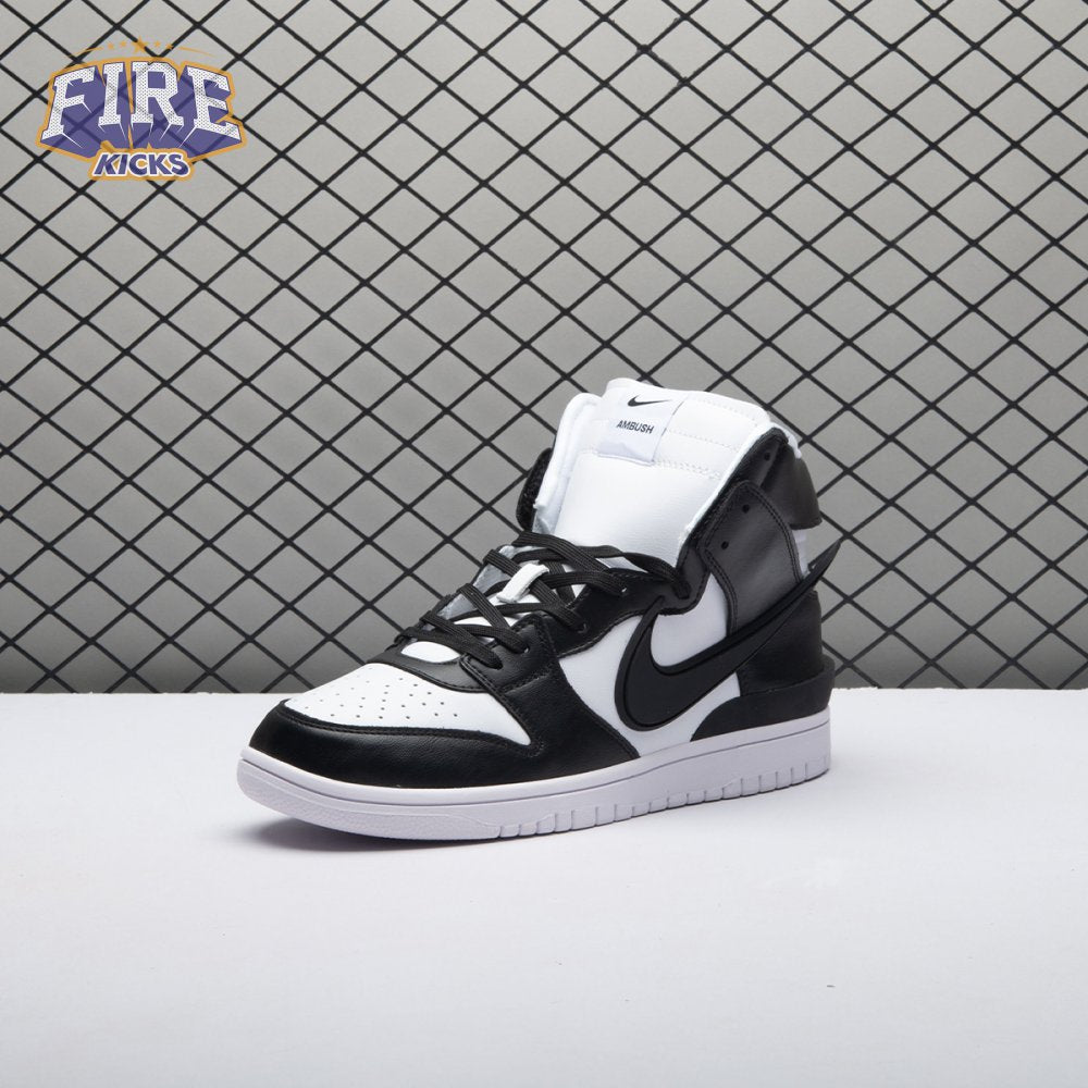 Nike Dunk High AMBUSH Black White Unisex