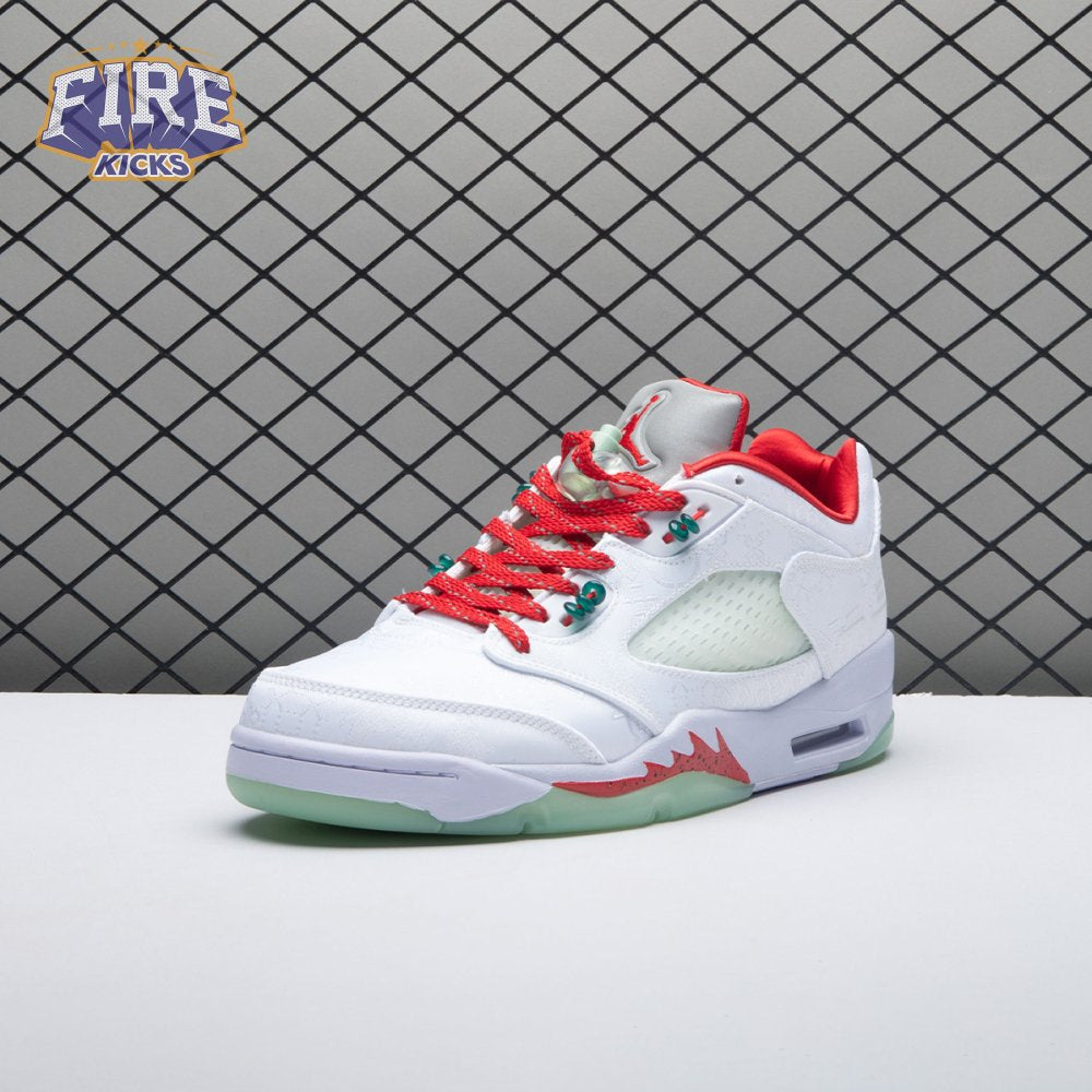 Jordan 5 Retro Low CLOT White Silk 20th Anniversary 1551183 Unisex