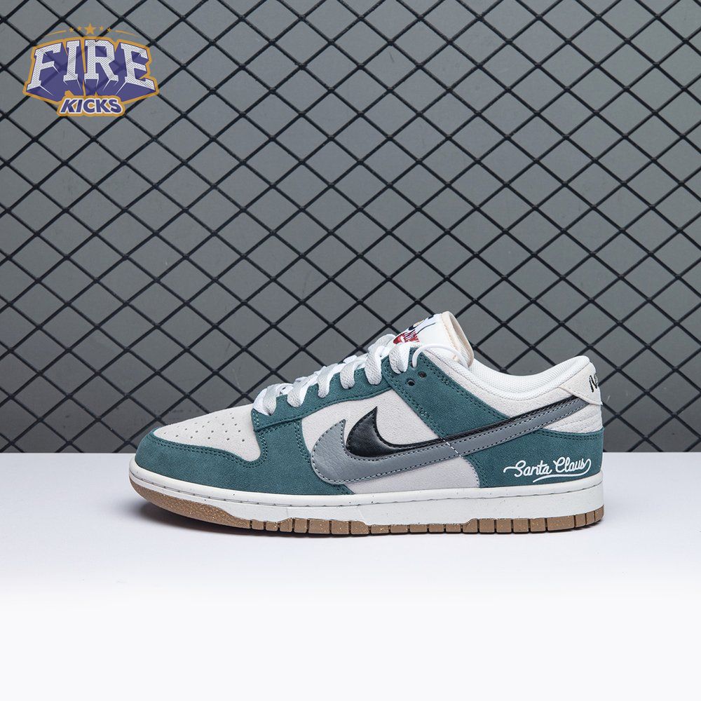Nike SB Dunk Low Grey Green Black DO9457-110 Unisex
