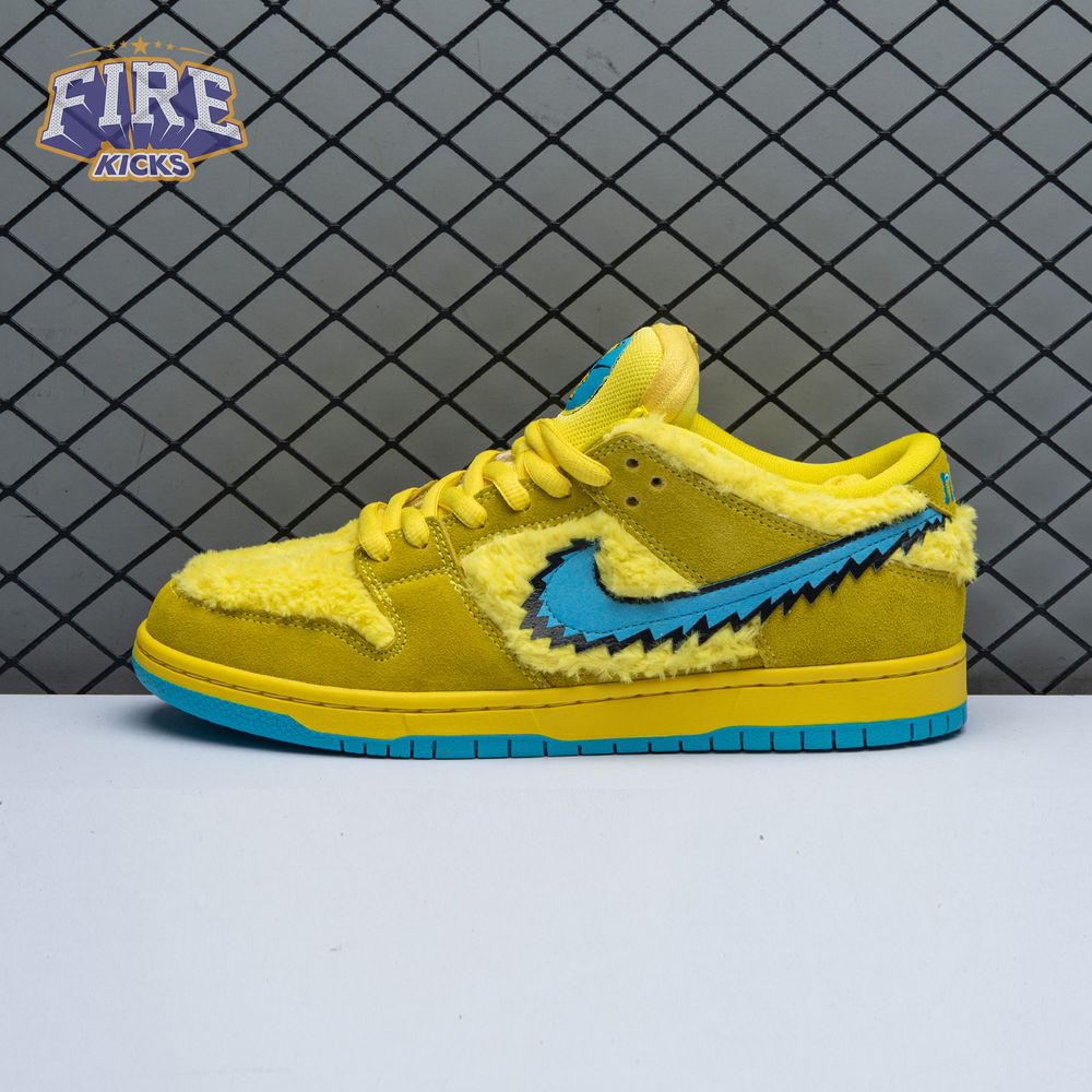 Grateful Dead x Dunk Low SB 'Yellow Bear' Unisex