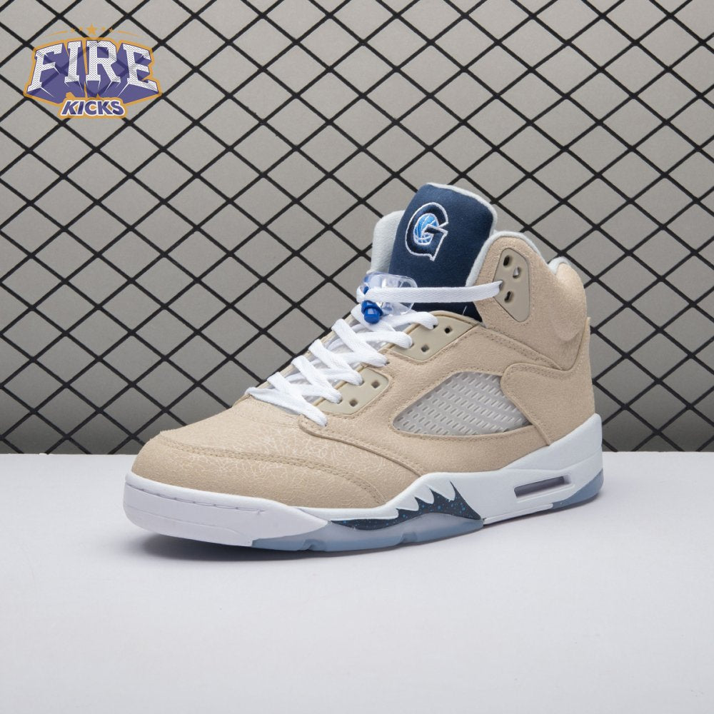 Air Jordan 5 Georgetown Hoyas PE HQ7978-005 Men's