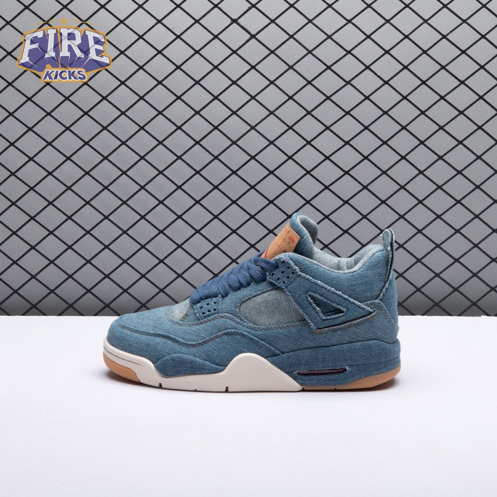 Jordan 4 Retro Levi's Denim AO2571-401 Unisex