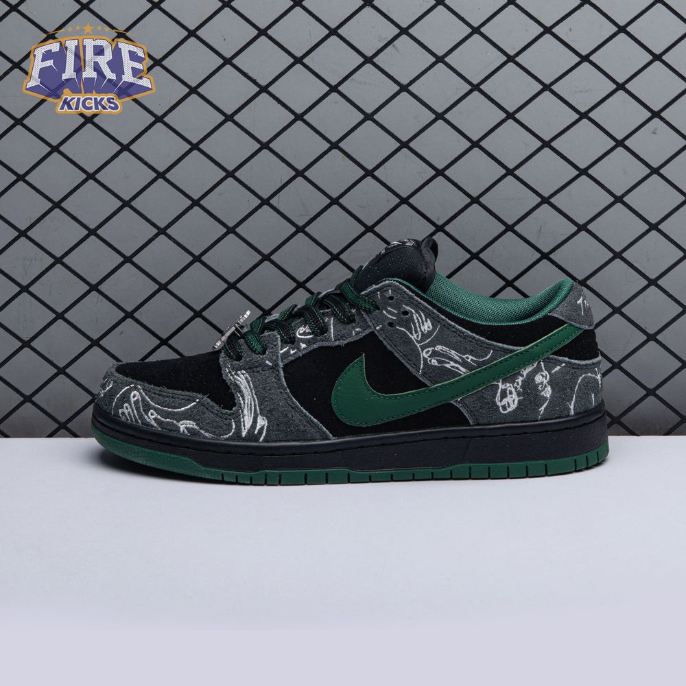 Nike SB Dunk Low There Skateboards HF7743-001 Unisex