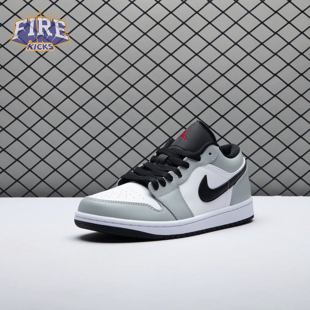 Jordan 1 Low Light Smoke Grey 553558-030 Unisex