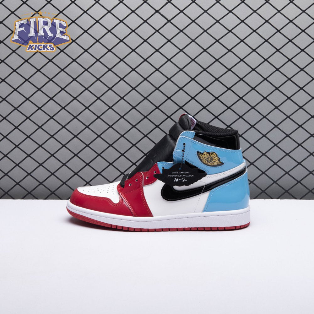 Jordan 1 Retro High Fearless UNC Chicago CK5666-100 Unisex