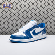 Jordan 1 Retro Low OG Storm Blue HQ6998-104 Men's