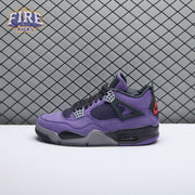 Air jordan 4 x Travis Scott Purple Unisex