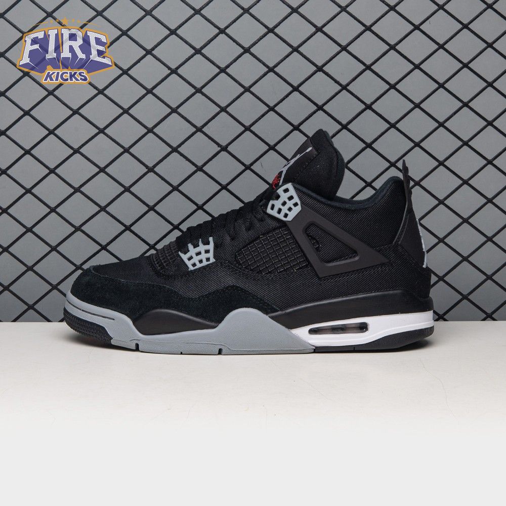 Air Jordan 4 Retro SE Black Canvas DH7138-006 Men's
