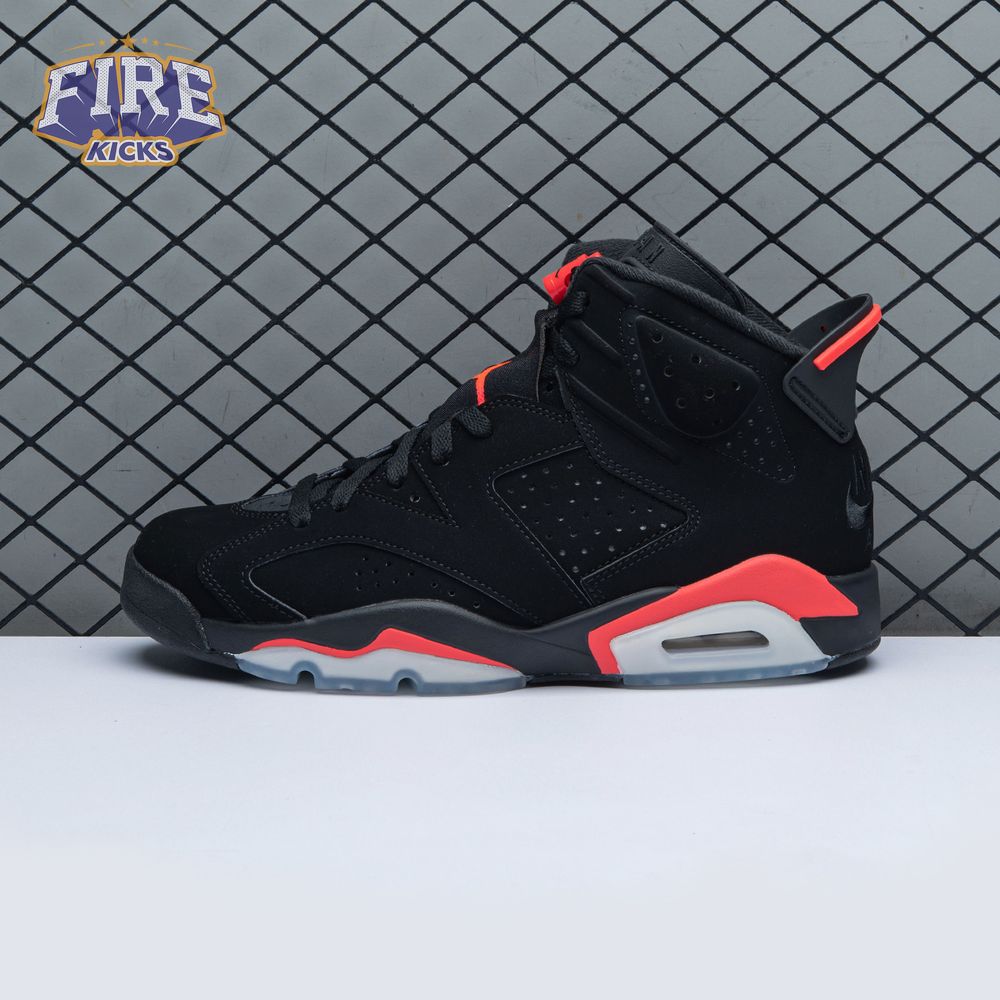 Jordan 6 Retro Black 'Infrared' 384664 060 Men's