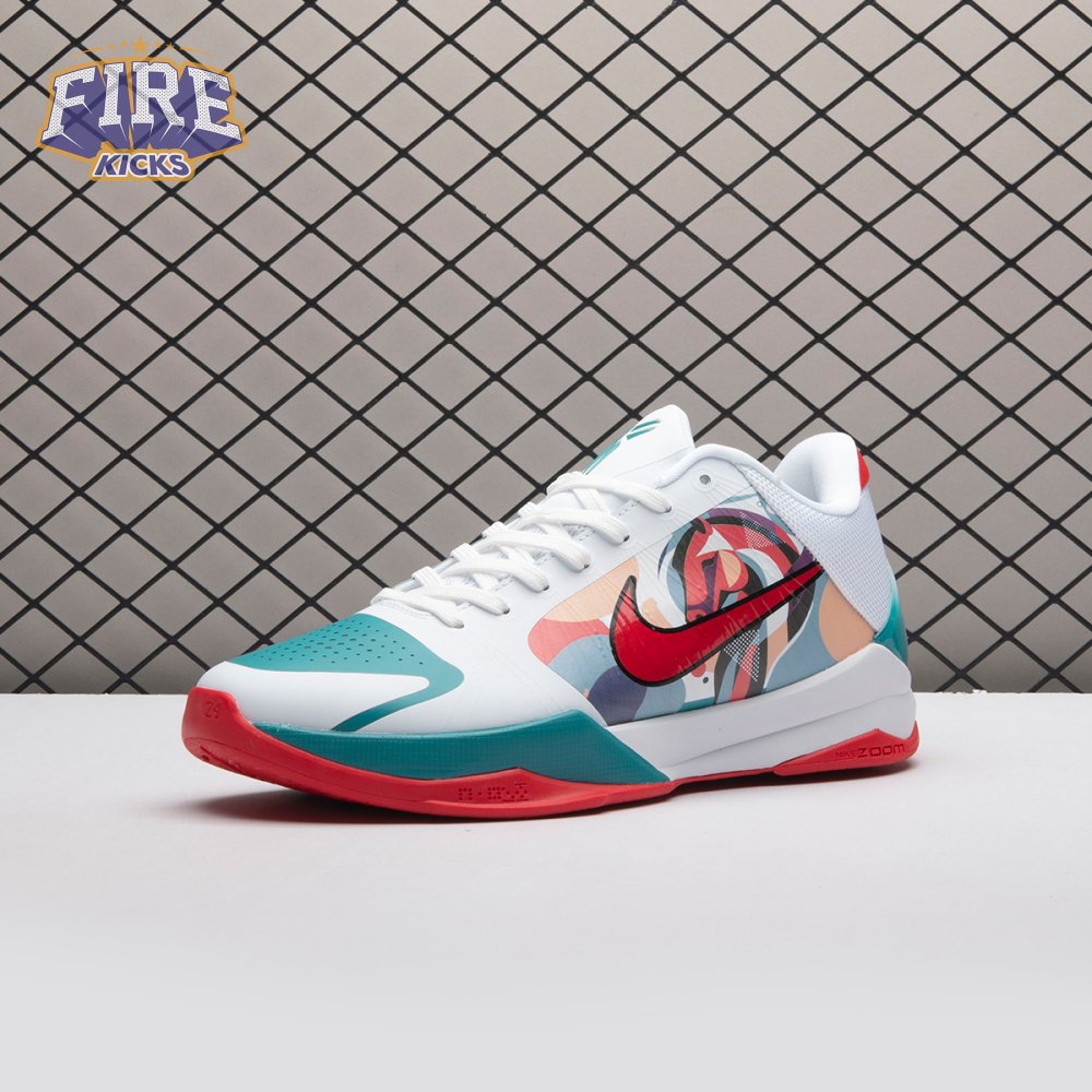 Nike Zoom Kobe 5 Protro Green White Men's