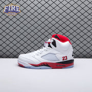Jordan 5 Retro Fire Red Black Tongue (2025) HQ7978-101 Unisex