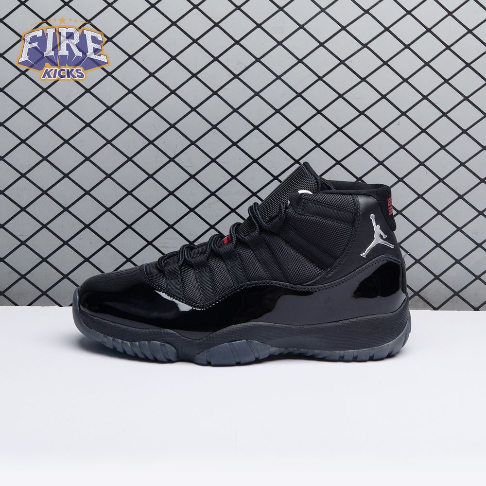 Air Jordan 11 "Black Red Grey" Men's