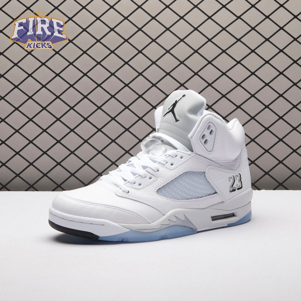 Jordan 5 Retro White Metallic (2026) HQ7978-103 Unisex