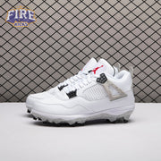 Air Jordan 4 Retro TD Cleat White Cement HQ0207-106 Men's