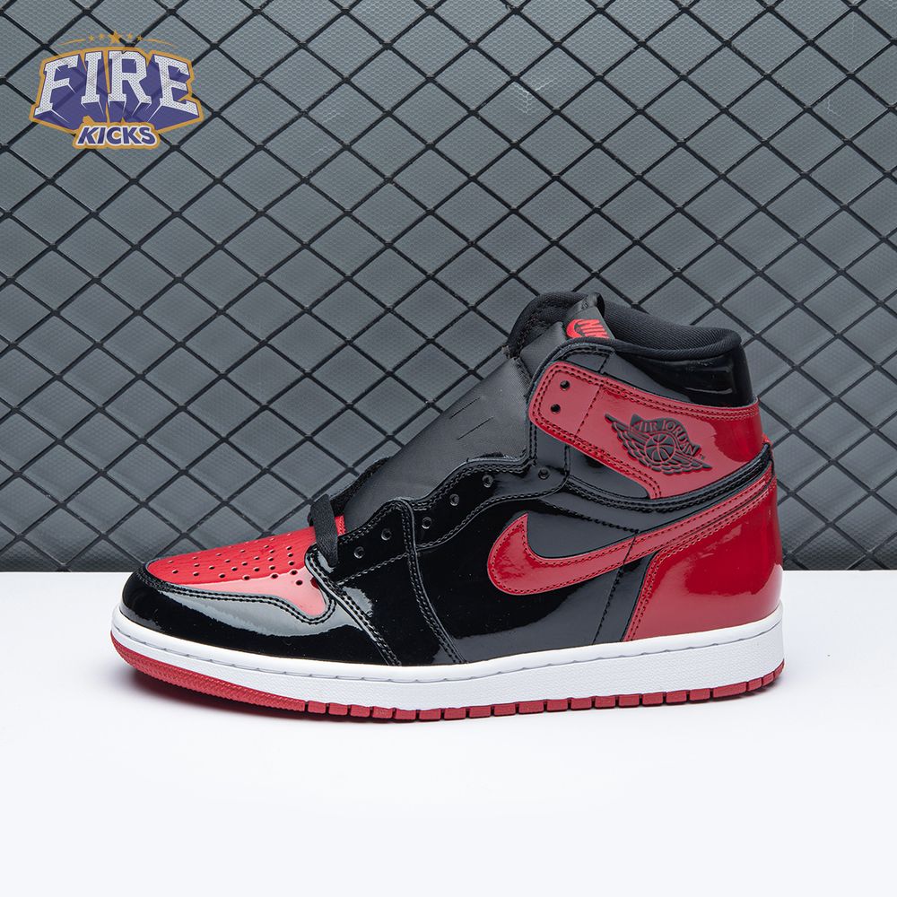 Air Jordan 1 Retro High OG Patent 'Bred' Unisex