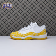 Jordan 11 Retro Low Tour Yellow Snakeskin AH7860-107 Men's