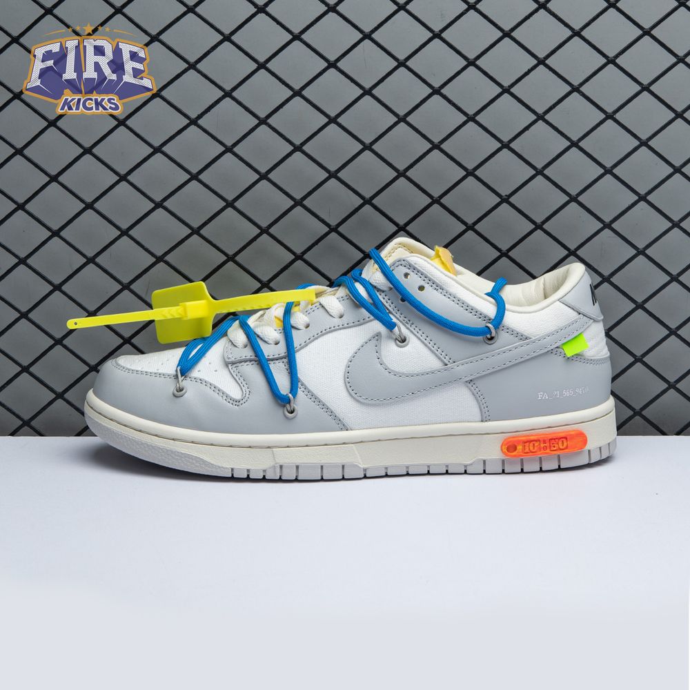 Nike Dunk Low Off-White Lot 10 DM1602 112 Unisex