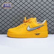Off-White x Air Force 1 Low 'University Gold' Unisex