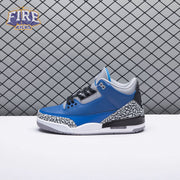 Jordan 3 Retro Varsity Royal Cement CT8532-400 Men's