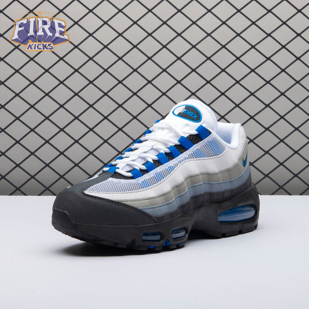 Nike Air Max 95 Cool Grey and Blue Spark IM7410-100 Men's