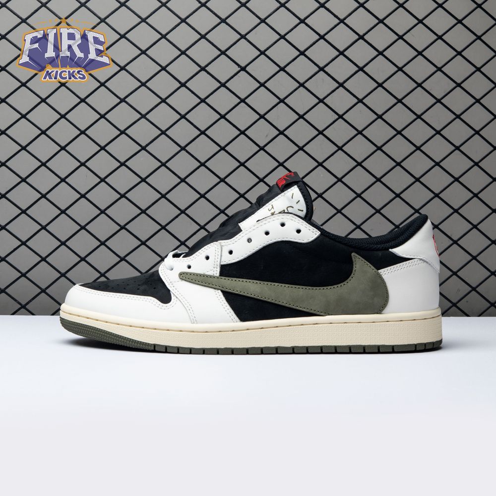 Travis Scott x Air Jordan 1 Low OG Olive DZ4137-106 Unisex