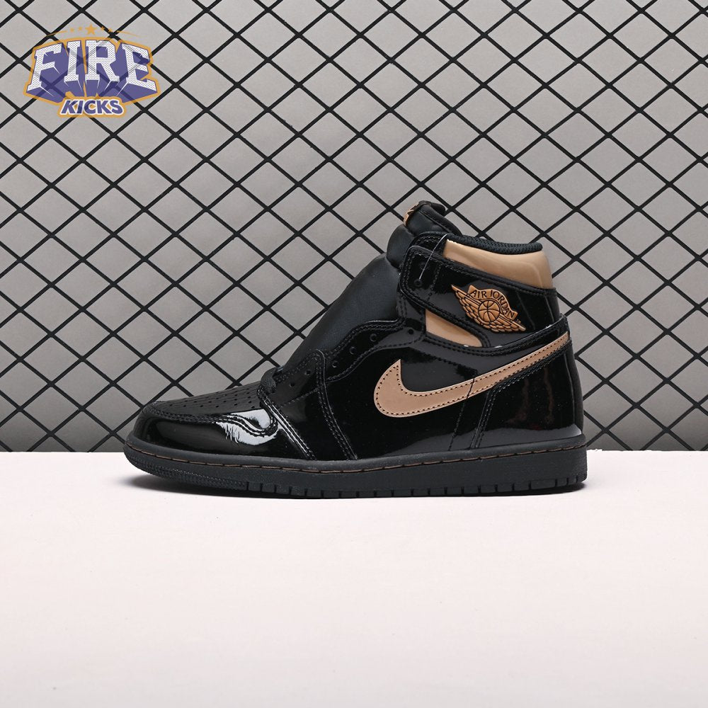 Jordan 1 Retro High Black Metallic Gold (2020) Unisex