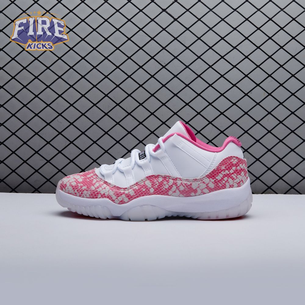 Jordan 11 Retro Low Pink Snakeskin (2019) AH7860-106 Unisex