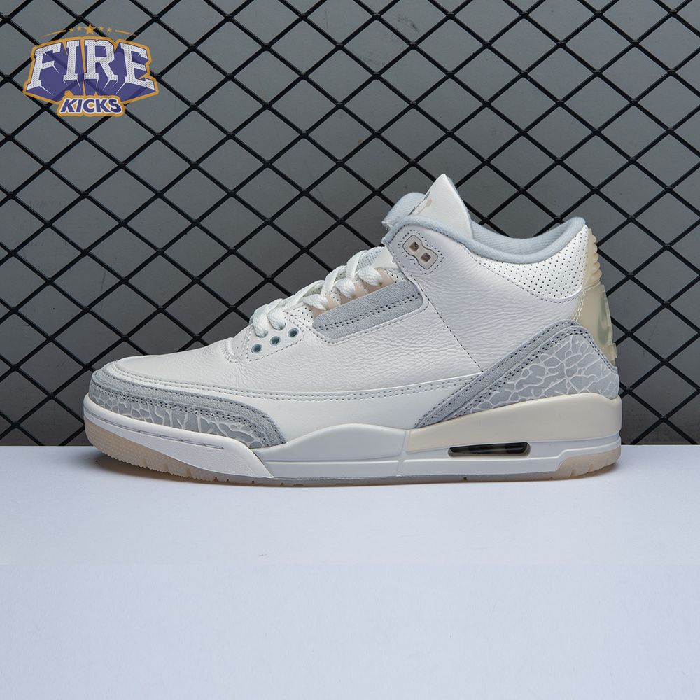 Air Jordan 3 Retro Craft Ivory FJ9479 100 Unisex