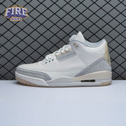 Air Jordan 3 Retro Craft Ivory FJ9479 100 Unisex