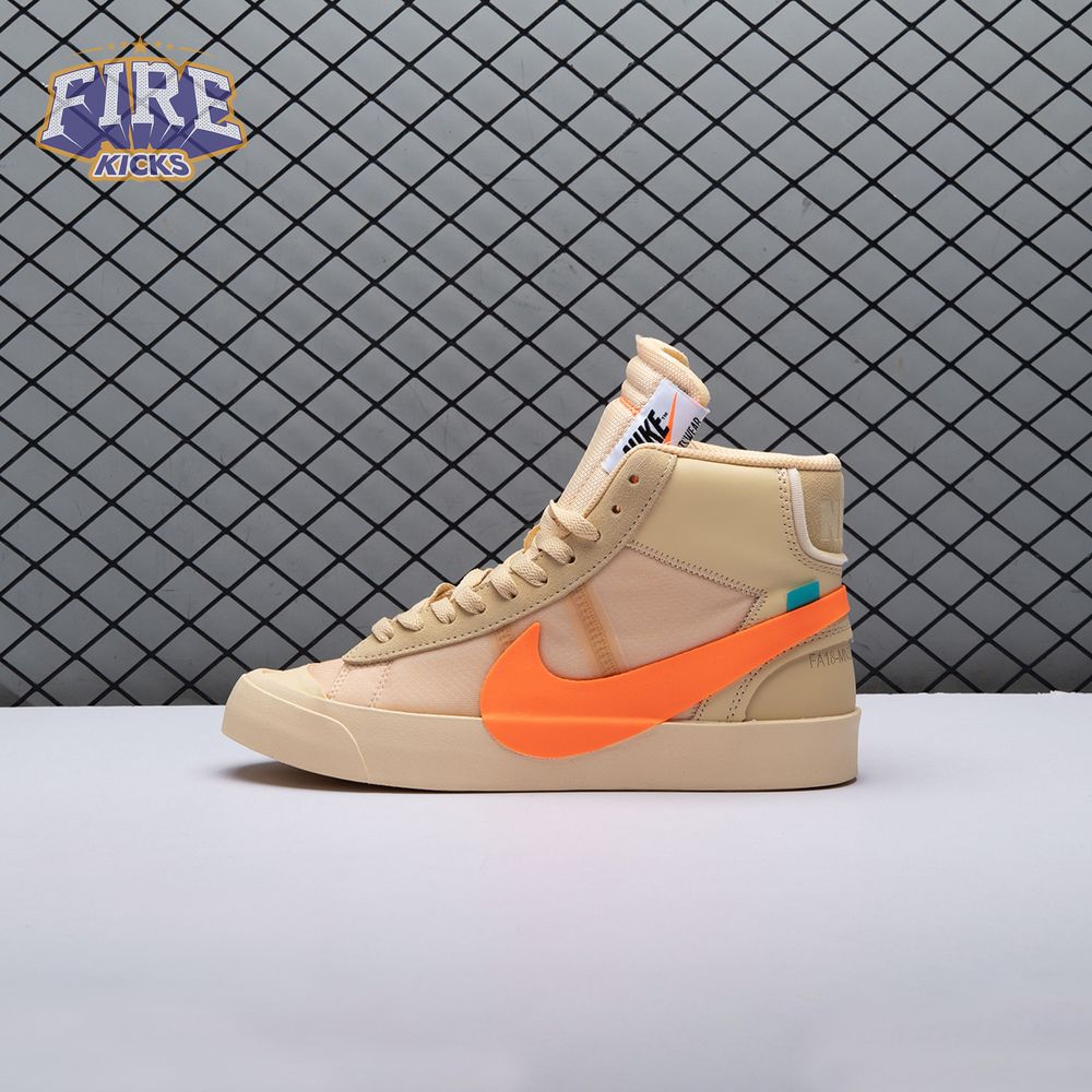 Nike Blazer Mid Off-White All Hallow's Eve AA3832-700 Unisex