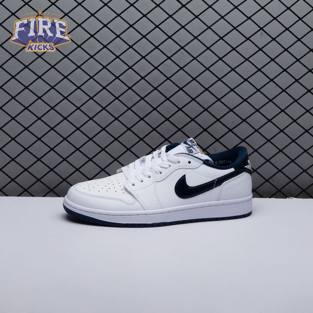 Jordan 1 Retro Low '85 Metallic Blue FB9933-141 Unisex